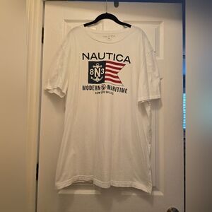 Nautica XXL White Tee Shirt